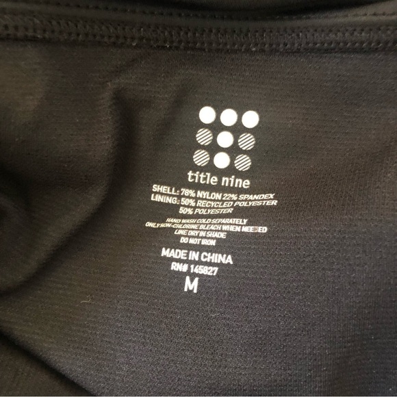 Title Nine Set It Forget It Tankini Top M Lehua Bikini Bottom Black Size M Swim - Picture 7 of 7